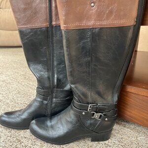 UNISA, 8M BLACK-BROWN BOOTS